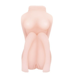 Телесный мастурбатор в виде миниатюрной девушки