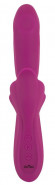 Лиловый вибратор-кролик 4 Function Vibrator - 24 см.