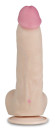 Телесный перезаряжаемый вибратор-реалистик из неоскин - 22,5 см. Телесный перезаряжаемый вибратор-реалистик из неоскин - 22,5 см.