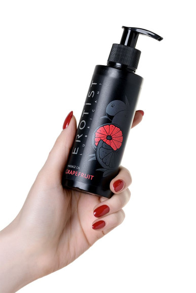 Массажное масло Erotist GRAPEFRUIT с ароматом грейпфрута - 150 мл. Массажное масло Erotist GRAPEFRUIT с ароматом грейпфрута - 150 мл.