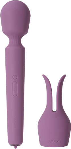 Сиреневый вибромассажёр Emma Neo 2 с функцией нагрева Сиреневый вибромассажёр Emma Neo 2 с функцией нагрева
