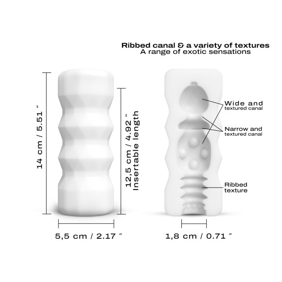 Белый мастурбатор Dorcel Cup Exotic Белый мастурбатор Dorcel Cup Exotic