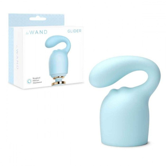 Голубая насадка Glider для массажера le Wand Голубая насадка Glider для массажера le Wand