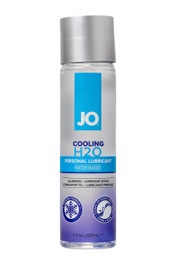 Охлаждающий лубрикант на водной основе JO Personal Lubricant H2O COOLING - 120 мл.