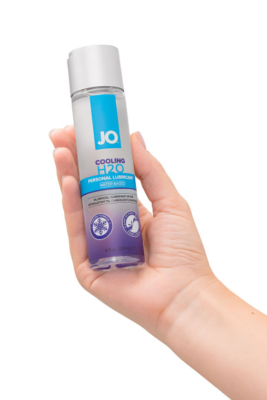 Охлаждающий лубрикант на водной основе JO Personal Lubricant H2O COOLING - 120 мл. Охлаждающий лубрикант на водной основе JO Personal Lubricant H2O COOLING - 120 мл.