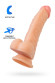 Телесный фаллоимитатор Cree - 20 см. Телесный фаллоимитатор Cree - 20 см.