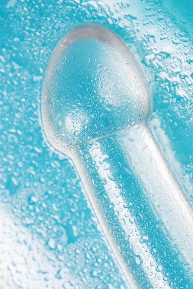 Прозрачный нереалистичный фаллоимитатор Jelly Dildo XL - 22 см. Прозрачный нереалистичный фаллоимитатор Jelly Dildo XL - 22 см.