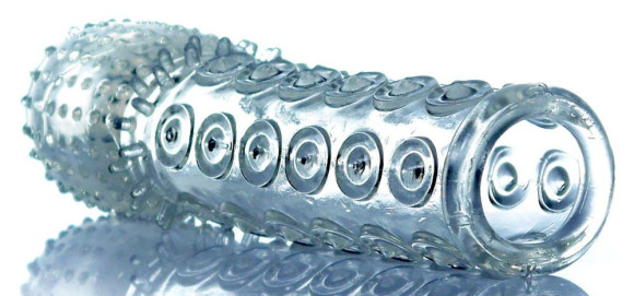 Прозрачная закрытая насадка на пенис - 13,5 см. Прозрачная закрытая насадка на пенис - 13,5 см.