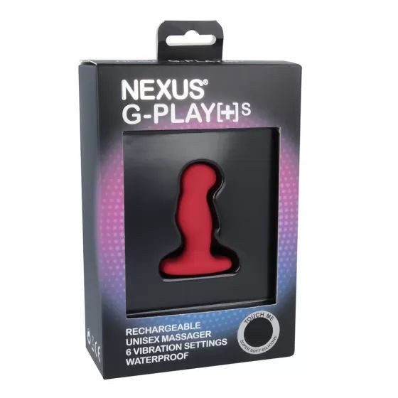 Красная вибровтулка Nexus G-Play+ S Красная вибровтулка Nexus G-Play+ S