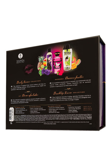 Подарочный набор Fruity Kisses из 3 предметов Подарочный набор Fruity Kisses из 3 предметов