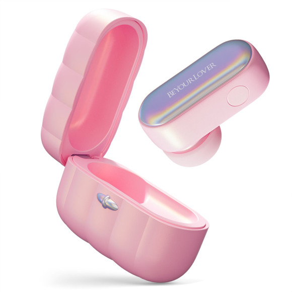 Розовый вакуумный стимулятор клитора Alggie Earphone с управлением через приложение Розовый вакуумный стимулятор клитора Alggie Earphone с управлением через приложение