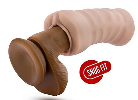 Телесный мастурбатор-вагина с вибропулей Ashley Телесный мастурбатор-вагина с вибропулей Ashley