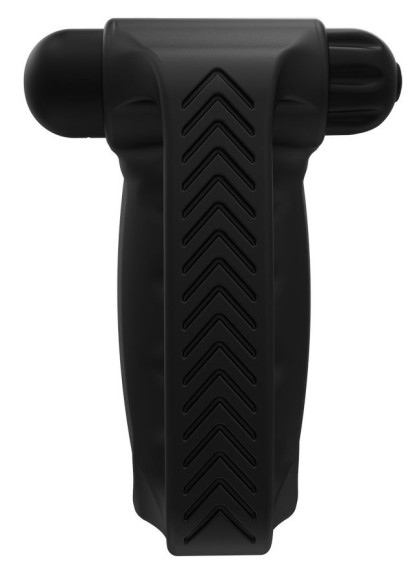 Черный вибромастурбатор Hand Vibe Черный вибромастурбатор Hand Vibe