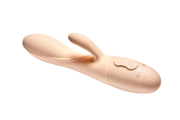 Телесный вибратор Kiara с клиторальным отростком - 18,3 см. Телесный вибратор Kiara с клиторальным отростком - 18,3 см.