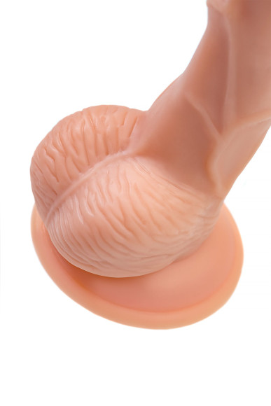 Телесный фаллоимитатор Rolo - 17 см. Телесный фаллоимитатор Rolo - 17 см.