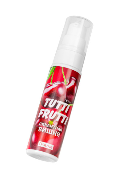 Гель-смазка Tutti-Frutti с вишнёвым вкусом - 30 гр. Гель-смазка Tutti-Frutti с вишнёвым вкусом - 30 гр.