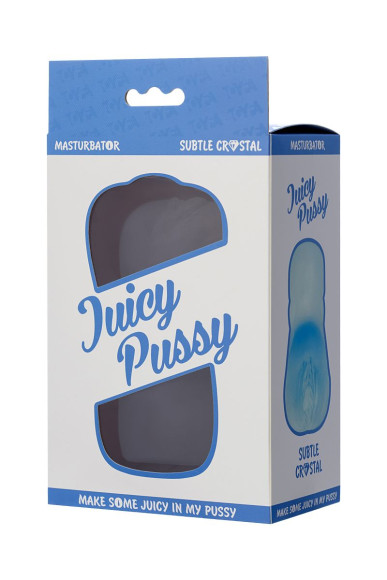Прозрачный реалистичный мастурбатор Juicy Pussy Subtle Crystal Прозрачный реалистичный мастурбатор Juicy Pussy Subtle Crystal