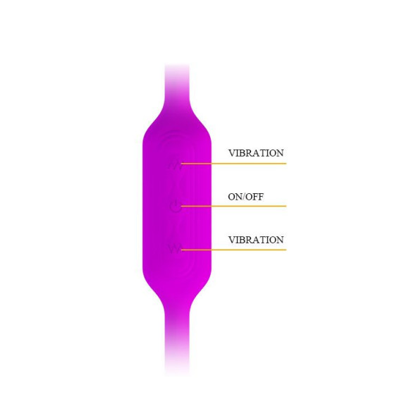 Гибкий вибростимулятор для пар Dream Lovers Whip Гибкий вибростимулятор для пар Dream Lovers Whip