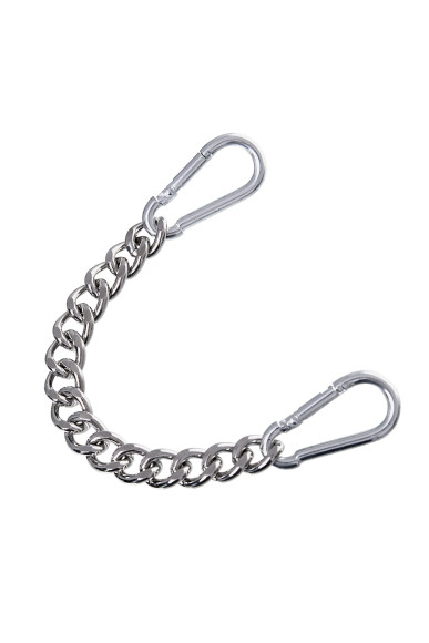 Черные кожаные оковы с двумя ремнями и контрастной строчкой Черные кожаные оковы с двумя ремнями и контрастной строчкой