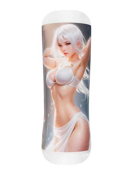 Двусторонний мастурбатор в колбе аниме - вагина и ротик Двусторонний мастурбатор в колбе аниме - вагина и ротик