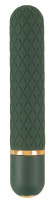 Зеленый мини-вибратор Luxurious Bullet Vibrator - 12,6 см. Зеленый мини-вибратор Luxurious Bullet Vibrator - 12,6 см.