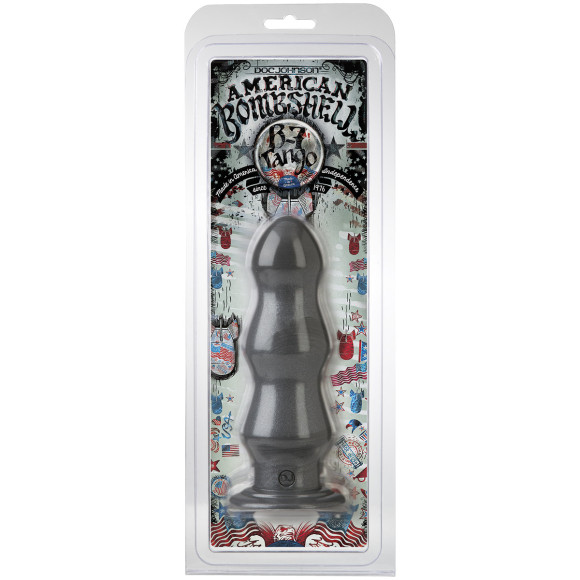 Анальная пробка B-7 Tango Gun Metal - 17,8 см. Анальная пробка B-7 Tango Gun Metal - 17,8 см.