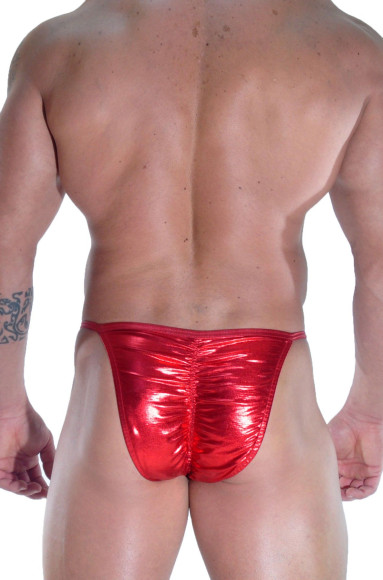 Красные блестящие трусы-слипы Красные блестящие трусы-слипы