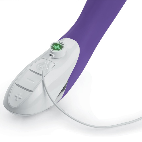 Фиолетовый вибратор Mystim Elegant Eric - 27 см. Фиолетовый вибратор Mystim Elegant Eric - 27 см.