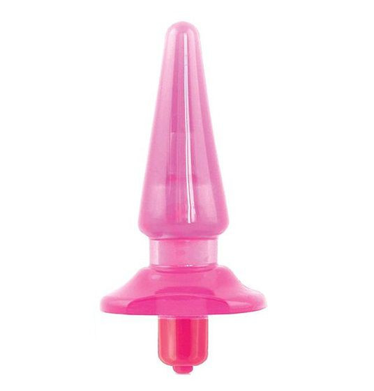 Розовая анальная пробка с вибрацией B YOURS BASIC VIBRA PLUG - 11,4 см. Розовая анальная пробка с вибрацией B YOURS BASIC VIBRA PLUG - 11,4 см.