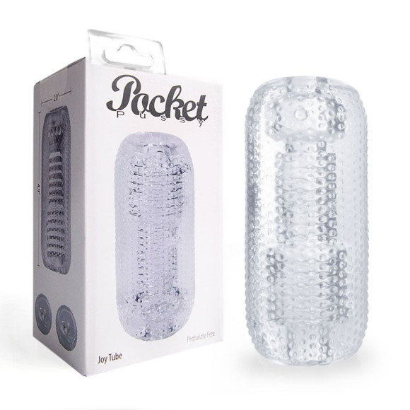 Прозрачный мастурбатор Joy Tube Прозрачный мастурбатор Joy Tube