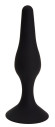 Черная анальная пробка Gravity - 15,5 см. Черная анальная пробка Gravity - 15,5 см.