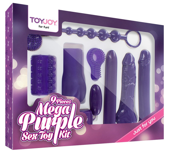 Эротический набор Toy Joy Mega Purple Эротический набор Toy Joy Mega Purple
