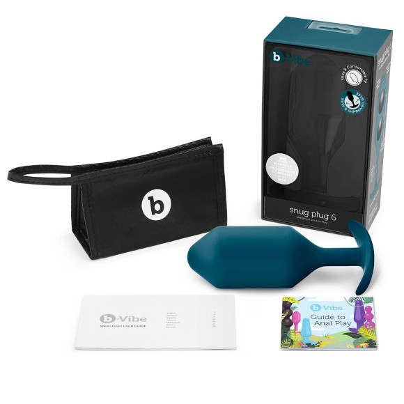 Бирюзовая пробка для ношения Snug Plug 6 - 18,5 см. Бирюзовая пробка для ношения Snug Plug 6 - 18,5 см.