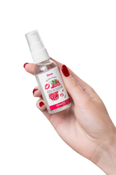 Съедобная гель-смазка Yovee «Волна наслаждения» с Д-пантенолом и вкусом малины - 50 мл. Съедобная гель-смазка Yovee «Волна наслаждения» с Д-пантенолом и вкусом малины - 50 мл.