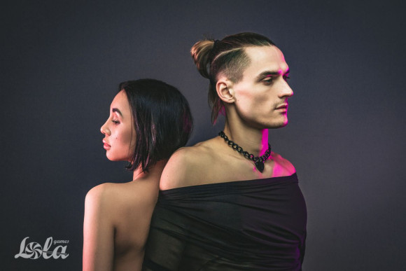 Черный ошейник Embrace с ключиком Черный ошейник Embrace с ключиком