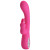 Розовый вибратор-кролик Novak - 19,8 см.