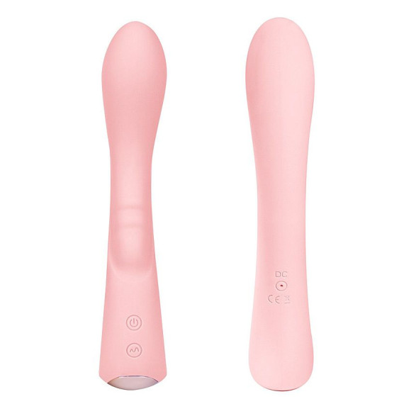 Нежно-розовый вибромассажер 6 Silicone G-Spot Fun - 19,1 см. Нежно-розовый вибромассажер 6 Silicone G-Spot Fun - 19,1 см.