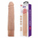 Телесный реалистичный вибратор Osric - 22,3 см.