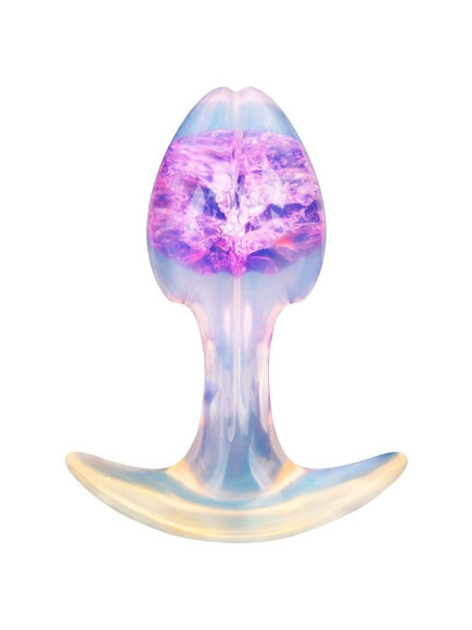 Сиреневатая анальная втулка - 8,2 см.