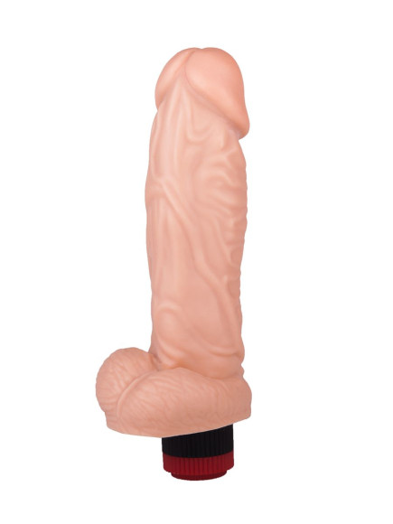 Вибромассажер-реалистик Конг - 20,5 см. Вибромассажер-реалистик Конг - 20,5 см.