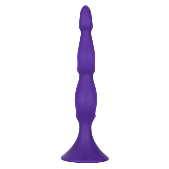 Фиолетовая анальная елочка Silicone Triple Probe - 14,5 см. Фиолетовая анальная елочка Silicone Triple Probe - 14,5 см.