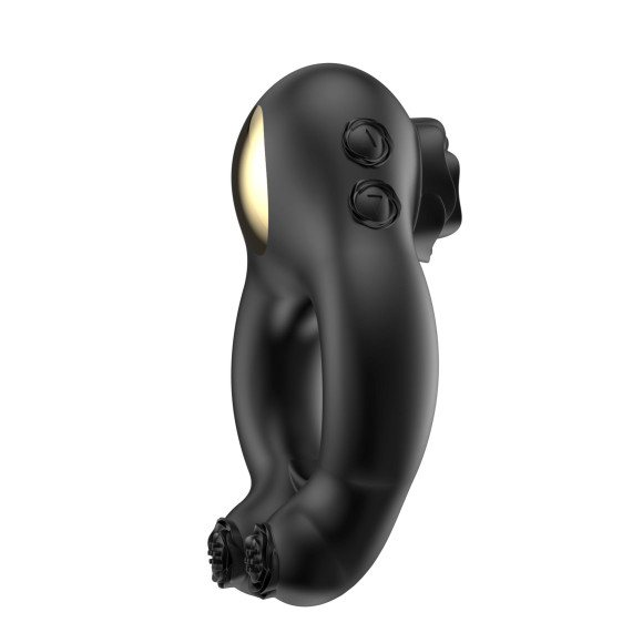 Черное эрекционное кольцо Abe с пультом ДУ Черное эрекционное кольцо Abe с пультом ДУ