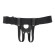 Черные унисекс-трусики для страпона Черные унисекс-трусики для страпона