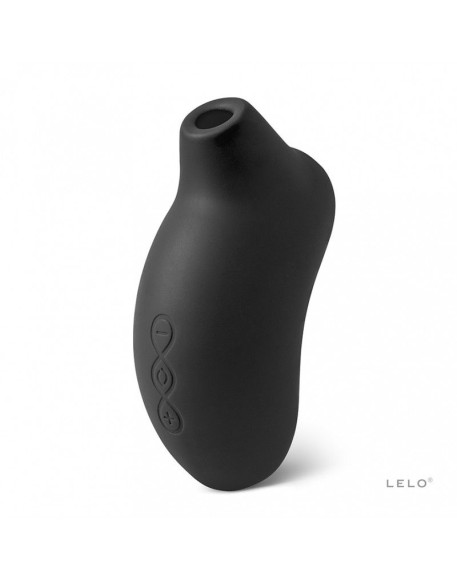 Чёрный клиторальный звуковой массажер Sona Чёрный клиторальный звуковой массажер Sona