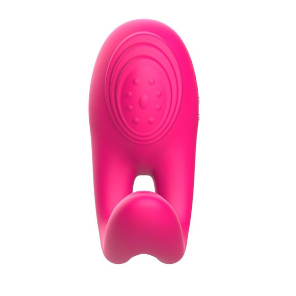 Розовое виброкольцо с пультом ДУ Розовое виброкольцо с пультом ДУ