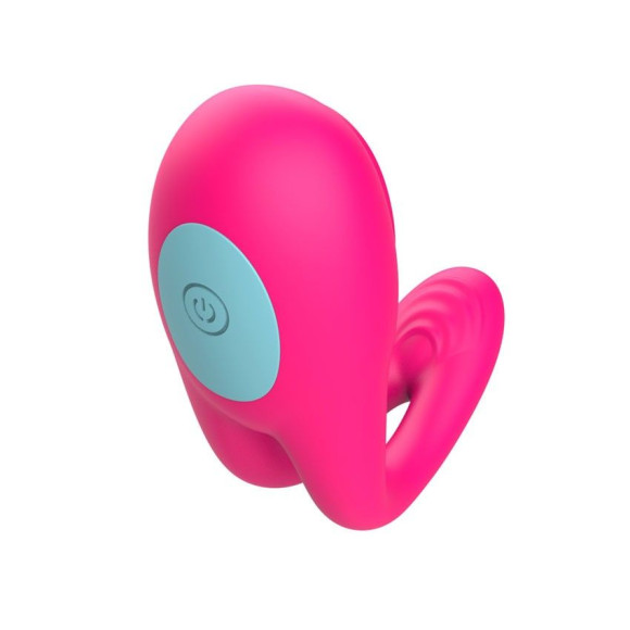 Розовое виброкольцо с пультом ДУ Розовое виброкольцо с пультом ДУ