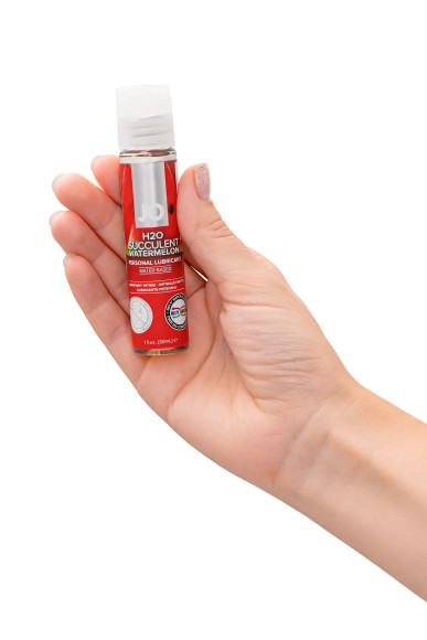 Лубрикант на водной основе с ароматом арбуза JO Flavored Watermelon - 30 мл. Лубрикант на водной основе с ароматом арбуза JO Flavored Watermelon - 30 мл.