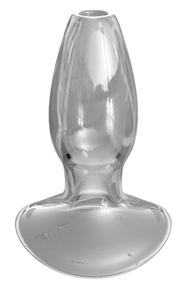 Прозрачный анальный плаг с туннелем Beginners Anal Gaper - 9,6 см. Прозрачный анальный плаг с туннелем Beginners Anal Gaper - 9,6 см.