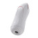Белый вибромастурбатор со сжатием и голосовым сопровождением Белый вибромастурбатор со сжатием и голосовым сопровождением