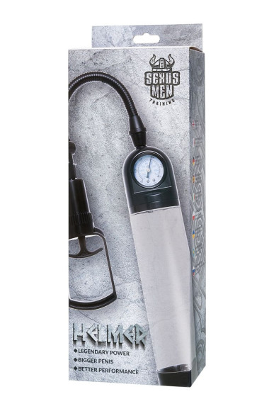 Прозрачная механическая помпа Helmer с манометром Прозрачная механическая помпа Helmer с манометром